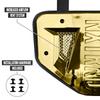 Nxtrnd Football Back Plate, Professional Football Backplates for Shoulder Pads, for Adult & Youth (Chrome Gold, Adult) view 4
