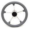 Uflex Boat Destroyer Steering Wheel V48GFC | 13 1/2 Inch 25 Degree view 1