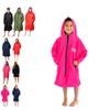 COR Surf Swim Parka for Youth and Adults | Heavy-Duty Towel-Lined Weatherproof Swimming Jacket for Men, Women, and Kids (Pink - 4-8 Years) view 1