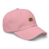 Hedgehog hat, Embroidered Hedgehog hat Adult, Baseball hat, Hedgehog Gifts for Hedgehog Lovers. Pink view 2