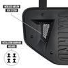 Nxtrnd Football Back Plate, Professional Football Backplates for Shoulder Pads, for Adult & Youth (Black, Adult) view 4