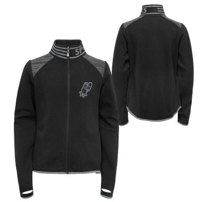 Outerstuff NBA Girls Youth (7-16) Avaitor Full Zip Jacket, San Antonio Spurs, Large (14)