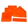 Eco Walker Thrown Down Baseball Bases Perfect for Baseball, Teeball, Softball, Kickball, Kids, Backyard, Practice and School (Orange) view 1