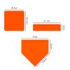 Eco Walker Thrown Down Baseball Bases Perfect for Baseball, Teeball, Softball, Kickball, Kids, Backyard, Practice and School (Orange) view 2
