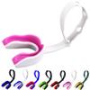 Oral Mart White/Pink Strapped Youth Mouth Guard for Kids - Sports Mouthguard with Connected Strap for Ice Hockey, Football, Lacrosse, Taekwondo view 1