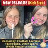 Oral Mart White/Pink Strapped Youth Mouth Guard for Kids - Sports Mouthguard with Connected Strap for Ice Hockey, Football, Lacrosse, Taekwondo view 3