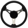 Lowe Boat Steering Wheel 2305495 | Retreat 13 1/2 Inch Gray Woodgrain view 3