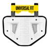 Nxtrnd Football Back Plate, Professional Football Backplates for Shoulder Pads, for Adult & Youth (White, Adult) view 1