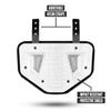 Nxtrnd Football Back Plate, Professional Football Backplates for Shoulder Pads, for Adult & Youth (White, Adult) view 3