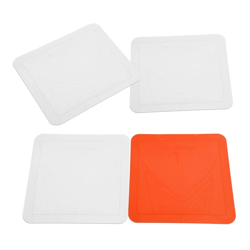 Eco Walker Double First Bases Safe for Teeball, Baseball, Softball, Kickball, Ideal for Backyard, Practice and School Use