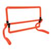 EVTSCAN Set of 5 Foldable Sport Speed Hurdles for Agility Training, with 4 Adjustable Height, Suitable for Soccer, Basketball, Baseball, Track and Field Speed Training Equipment view 3