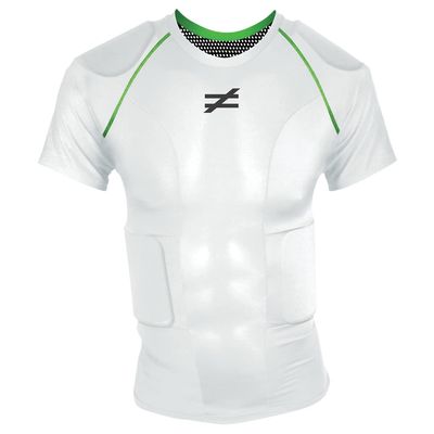 Unequal Invincible Padded Compression Shirt with Rib & Shoulder Protection for Football (Youth Sizes)