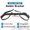 Golf Cart Golf Bag Attachment, Rear Seat Bag Holder Strap Rack Assembly 71851-G01 for Yamaha EZGO Golf Cart view 2