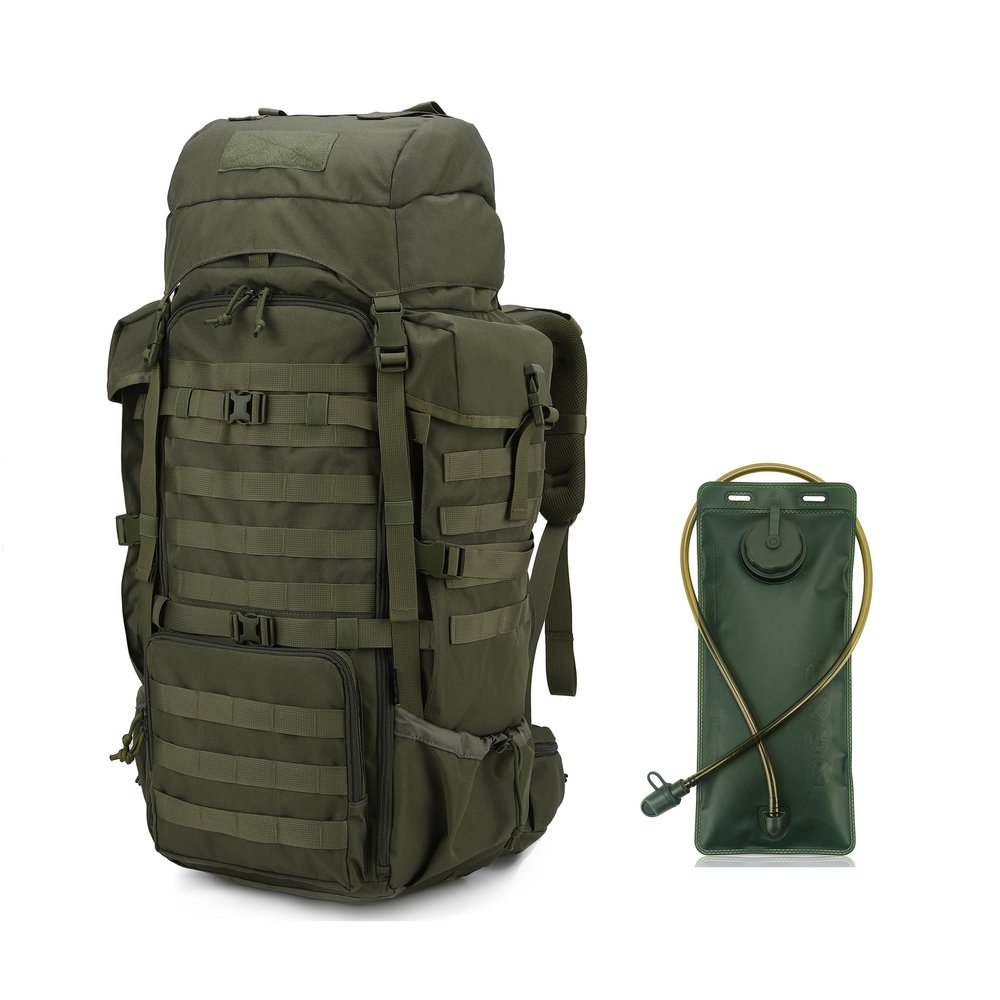 Mardingtop 70L Internal Frame Backpack + 2.5L Hydration Bladder