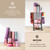 Yoga Mat Storage Rack Home Gym Equipment Workout Equipment Organizer Yoga Mat Holder for Dumbbell,Kettlebell and More Gym Accessories Gym Essentials Women Men Fitness Exercise Equipment Organization view 4