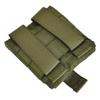 SABADO Micro Molle Dump Pouch,Magazine Utility Pouch Drawstring Ultralight-Mesh Belt Dump Pouches Soft Roll Up Foldable (Green) view 2