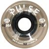 Atom Skates Quad Roller Wheels/Outdoor/Hardness 78A / 62x33 Black Pulse Lite/Set of 4 view 1