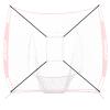 AOLIGEIJS Baseball Net Adjustable Strike Zone Target (Strike Zone, White) view 2