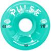 Atom Skates Quad Roller Wheels/Outdoor/Hardness 78A / 62x33 Mint Pulse Lite/Set of 8 view 1