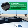 Universal SUP Surf Rack for Cars | Paddle Board Soft Rack for Surf Kayak and Paddleboards with Scratch Resistant Buckles (19") view 2