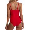 Black Net Swimwear Female One-Piece Swimsuit Push Up for Beach Pool Bather Swimming Body Bathing Suit (A20427D,L) view 3