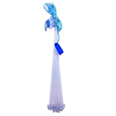 BESPORTBLE Saltwater Fishing Cast Net American Style Hand Thrown Net for Bait Fish