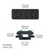 ohhunt Picatinny Ventilated Rib Rail Scope Mount for IZH-27 MR-153/155 MP-233 TOZ-120 MTs21-12 TOZ-84 (2.16inch) view 3