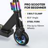 VOKUL S2 Pro Scooters for Kids Age 6-12 | Colorful Stunt Scooter for Beginners Teens | Trick Scooter for BMX Freestyle Tricks (Neo) view 2