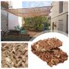 Camouflage Netting Brown Large Reinforced Camo Netting with Nylon Mesh Net, for Hunting Shooting Hide Military Themed Party Decoration Sun Shade Camping Tent(Size:2x8m(6.6x26.2ft)) view 1