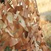 Camouflage Netting Brown Large Reinforced Camo Netting with Nylon Mesh Net, for Hunting Shooting Hide Military Themed Party Decoration Sun Shade Camping Tent(Size:2x8m(6.6x26.2ft)) view 3
