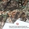 WINWAY Camo Netting Burlap Cradle Mesh Fabric - 75D Camouflage Netting for Hunting Blinds, Camping Military Tree Stands, Ground Cover,Decoration view 3