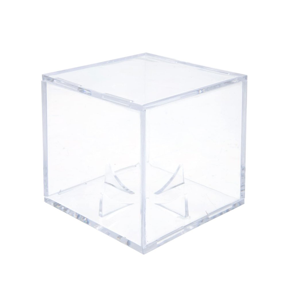 INOOMP Baseball Display Case Acrylic Box Softball Case Baseball Accessory Unique Decorative Holder