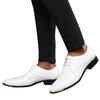 Hbeylia Men's Oxfords Dress Shoes Classic Fashion Closed Pointed Toe Formal Pu Leather Tuxedo Oxford Wingtip Dress Shoes for Men Business Office Work Wedding Party view 1