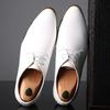 Hbeylia Men's Oxfords Dress Shoes Classic Fashion Closed Pointed Toe Formal Pu Leather Tuxedo Oxford Wingtip Dress Shoes for Men Business Office Work Wedding Party view 3