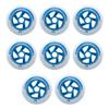Capetos 85A Inline Speed Skating Wheels, Racing Wheels for Training and Competition, 110 mm (Set of 8) view 3