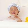 Beavorty Boys and Girls Night Sleep Bonnet Breathable Elastic Hair Protector Hat for Boy Girl Design Double Satin Shower Cap for Home Use view 3