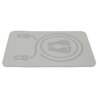 BESPORTBLE Portable Workout Mat Jump Rope Pad Anti-slip Shockproof Features for Fitness Training