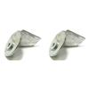2PCS Trim Tab Anode 348-60217-0 for Tohatsu 35HP 40HP 2-Stroke Outboard (Zinc alloy) view 1