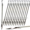 NSBELL 15PCS 5.7" Fish Shooting Darts Fishing Arrows Stainless Steel Fishing Arrowheads Dartfor Fishing Slingshot Darts (Silver) view 1