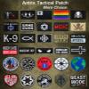 Antrix 2 Packs Rainbow Flag Sign Patch LGBT Gay Lesbian Peace Pride Logo Full Embroidered Hook and Loop Patch Tactical Funny Rainbow Symbol for Team Clothes Hat Jacket Backpack view 3