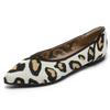 Semwiss Women's Ballet Flats Comfortable Casual Dressy Shoes,Work Flats Office Shoes Pointed Toe Leopard Flats Leopard Size 9 view 3