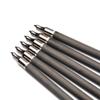 ZSHJGJR 12PCS 34Inch Carbon Arrow, with Removable Tips and 4inch Feathers for Compound Recurve Bow Hunting Archery view 3