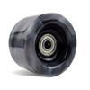 Capetos Black and White Roller Skate Wheels, 60  40 mm, 88A Quad Skate Wheel Set with Bearings view 1