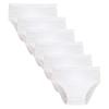 Winging Day Packs of 6 Big Girls Panties White Underwear Size 16 view 1