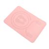 BESPORTBLE Jump Rope Mat Indoor Anti-Slip Skipping Rope Pad for Exercise Pink Yoga Pads Floor Fitness Mat view 1