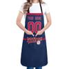 ANTKING Boston Apron with Pocket Custom Any Name and Any Number Gifts for Dad Men Fans view 3