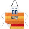 ANTKING Houston Apron with Pocket Custom Any Name and Any Number Gifts for Dad Men Fans view 1