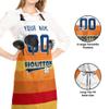 ANTKING Houston Apron with Pocket Custom Any Name and Any Number Gifts for Dad Men Fans view 2