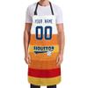 ANTKING Houston Apron with Pocket Custom Any Name and Any Number Gifts for Dad Men Fans view 4