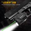 DEFENTAC Pistol Laser Light Combo 800 Lumens, Strobe Tactical Flashlight with Green Beams for Guns W/a Rail, Magnetic Rechargeable view 4